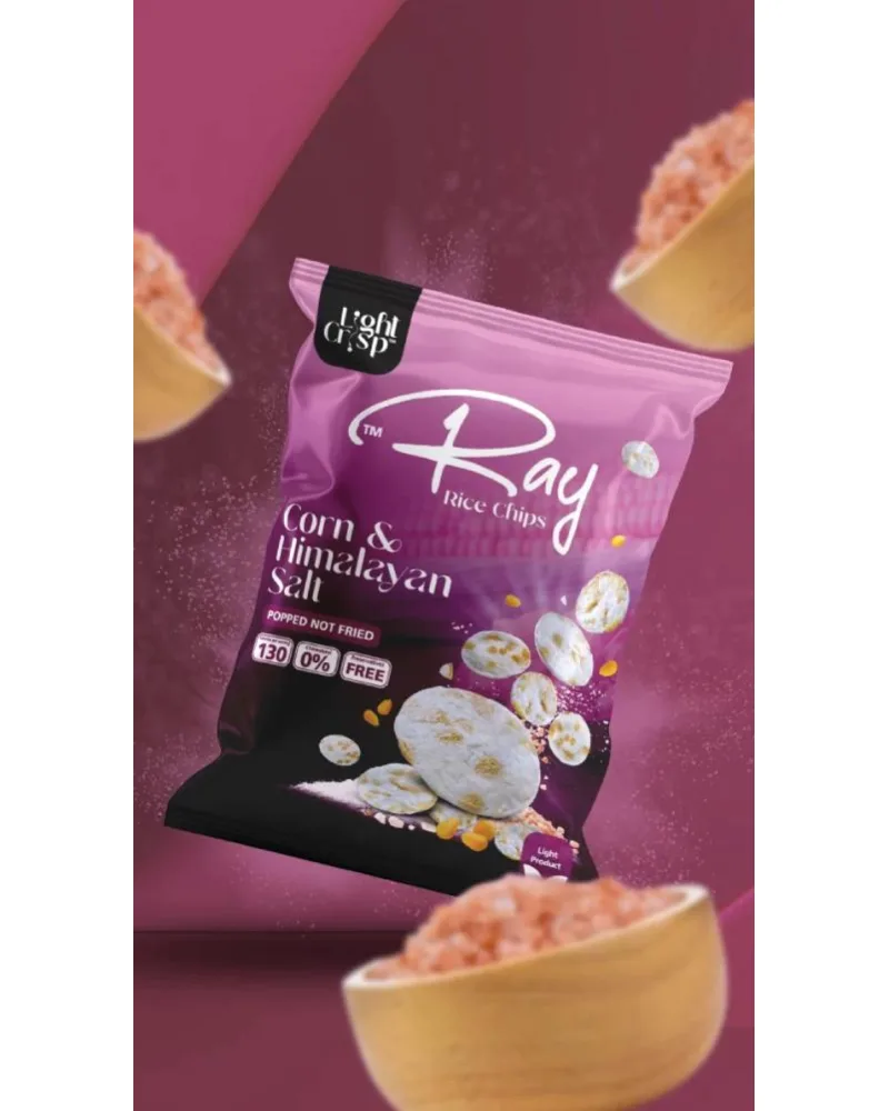 Ray Rice Chips - Corn & Himalayan Salt - Large